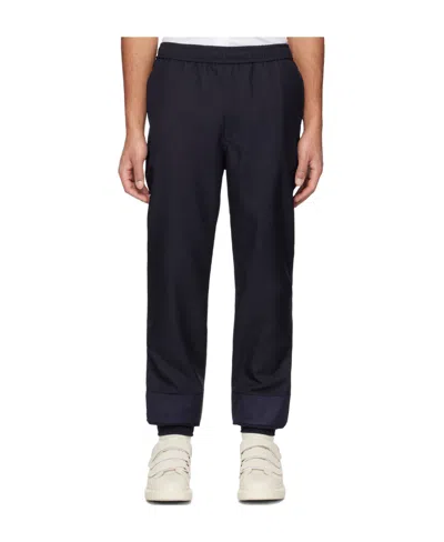 Alexander Mcqueen Drawstring Casual Pants In Black