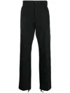 Alexander Mcqueen Black Wool Trousers In Black