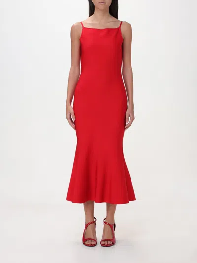 ALEXANDER MCQUEEN DRESS ALEXANDER MCQUEEN WOMAN COLOR RED,409223014