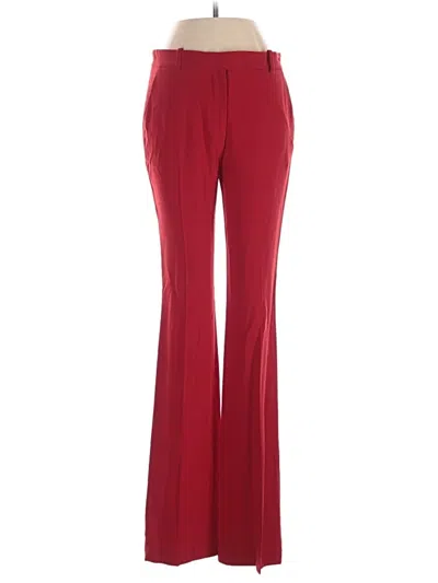 Pre-owned Alexander Mcqueen Dress Pants In Red