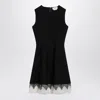 Alexander Mcqueen Mini Dress In Black