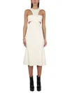 ALEXANDER MCQUEEN ALEXANDER MCQUEEN DRESS WITH HARNESS