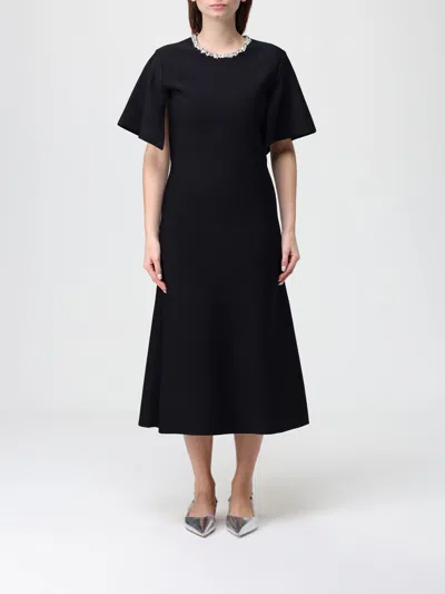 Alexander Mcqueen Dress Woman Mcqueen In Black