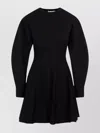 Alexander Mcqueen Dress Wool Flared Skirt