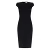 Alexander Mcqueen Cap-sleeve Lace-embroidered Midi Dress In Multi
