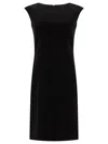 Alexander Mcqueen Wool Dress In Black