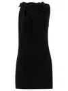 Alexander Mcqueen Wool Crepe Dress