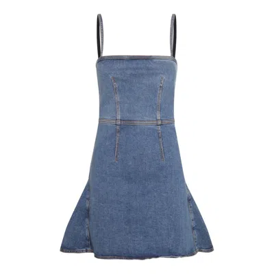 Alexander Mcqueen Dresses In Blue