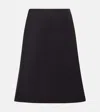 Alexander Mcqueen Midi Ruched Skirt