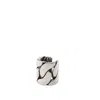 Alexander Mcqueen Ear Cuff - Brass - Silver In Silver
