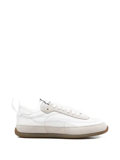 Alexander Mcqueen Ec1 Suede And Leather-trimmed Shell Sneakers In Multi