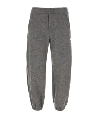 ALEXANDER MCQUEEN LOGO-PLAQUE TRACK PANTS