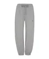 Alexander Mcqueen Alexander Mc Queen Logo Cotton Sweatpants In Grey