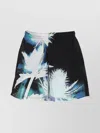 Alexander Mcqueen Alexander Mc Queen Black Elasticated Waistband Swim Shorts