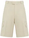 Alexander Mcqueen Mid Cotton Shorts