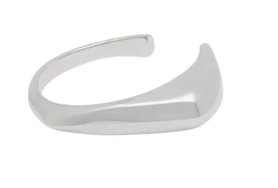 Alexander Mcqueen Elegant Brass Bijoux Accessory In Silver