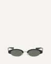 Alexander Mcqueen Women Ellipse Sunglasses In Black