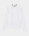 Alexander Mcqueen Shirt With Crystal-embellishment