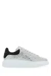 ALEXANDER MCQUEEN EMBELLISHED LEATHER SNEAKERS