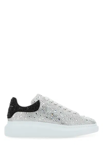 Alexander Mcqueen Larry Crystal Embellished Oversized Sneakers In Multicoloured