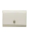 Alexander Mcqueen Small The Biker Shoulder Bag In White
