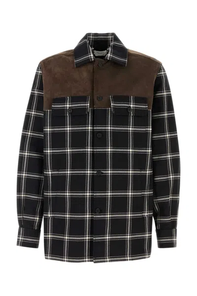 Alexander Mcqueen Embroidered Cotton Shirt In Multi