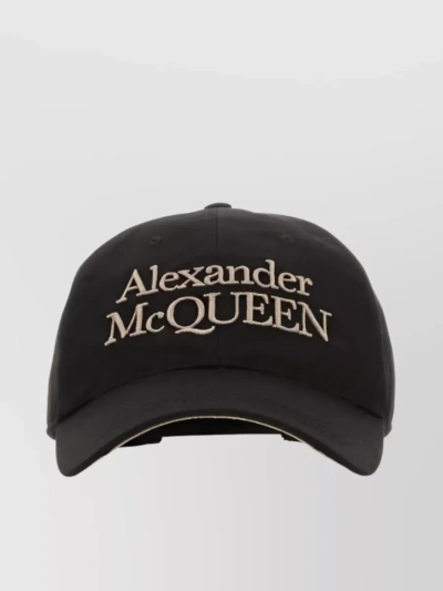 Alexander Mcqueen Cappello-xl Nd  Male In Black