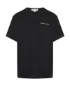 Alexander Mcqueen Alexander Mc Queen Embroidered T Shirt In Black