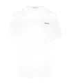 Alexander Mcqueen Logo-print Cotton T-shirt In White