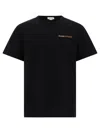 Alexander Mcqueen Alexander Mc Queen Embroidered T Shirt In Black