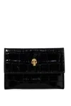 ALEXANDER MCQUEEN ENVELOPE SKULL CARDHOLDER