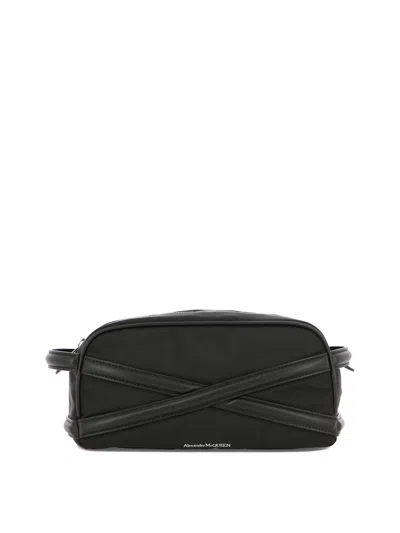 Alexander Mcqueen Es Pouch Black