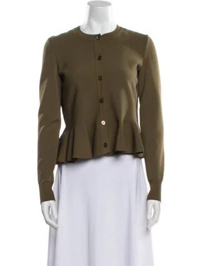 Pre-owned Alexander Mcqueen Evening Jacket In Green