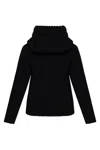 Alexander Mcqueen Chunky Ribbed Knit Sweater In Black