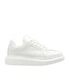 Alexander Mcqueen White Logo Sneakers In White