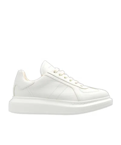 Alexander Mcqueen White Logo Sneakers