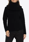 Alexander Mcqueen Exploded Collar Wool-blend Sweater