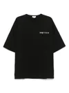 Alexander Mcqueen Black Cotton Clothing T-shirts In Black
