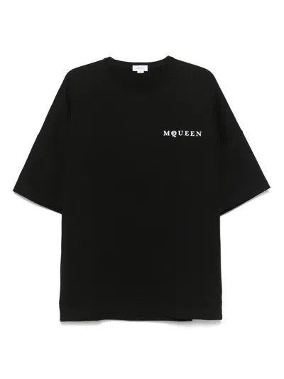 ALEXANDER MCQUEEN EXPLODED-LOGO T-SHIRT