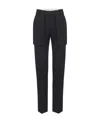 Alexander Mcqueen Alexander Mc Queen Organic Cotton Trousers In Black