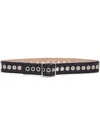 Alexander Mcqueen Versatile Adjustable Leather Belt In Black