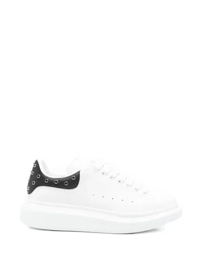 Alexander Mcqueen Mcqueen Grommet Ring Oversize Sneaker In White