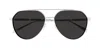 ALEXANDER MCQUEEN ALEXANDER MCQUEEN EYEWEAR AVIATOR FRAME SUNGLASSES