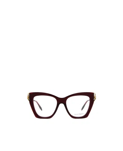 Alexander Mcqueen Eyewear Cat-eye Frame Glasses