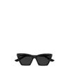 Alexander Mcqueen Eyewear Cat-eye Frame Studded Sunglasses In Black