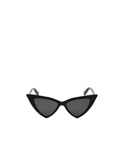 Alexander Mcqueen Women's Spike Sunglasses In Black/smoke