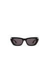 Alexander Mcqueen Eyewear Cat-eye Frame Sunglasses In Black