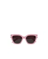 Alexander Mcqueen Eyewear Cat-eye Frame Sunglasses In Pink