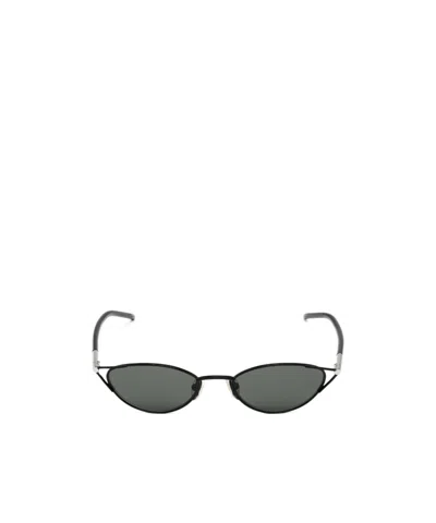 Alexander Mcqueen Eyewear Cat-eye Frame Sunglasses In Gray