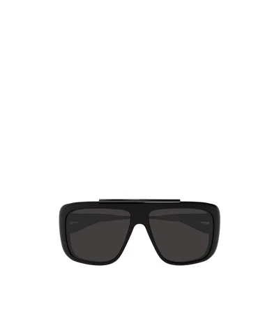 Alexander Mcqueen Eyewear Pilot Frame Sunglasses In Black